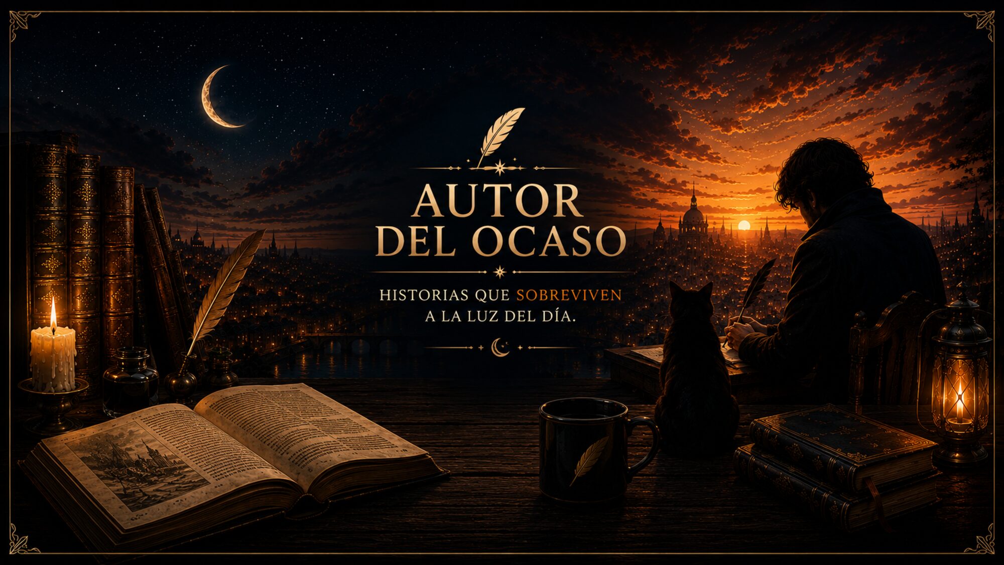 Autor del Ocaso — Historias que sobreviven a la luz del día